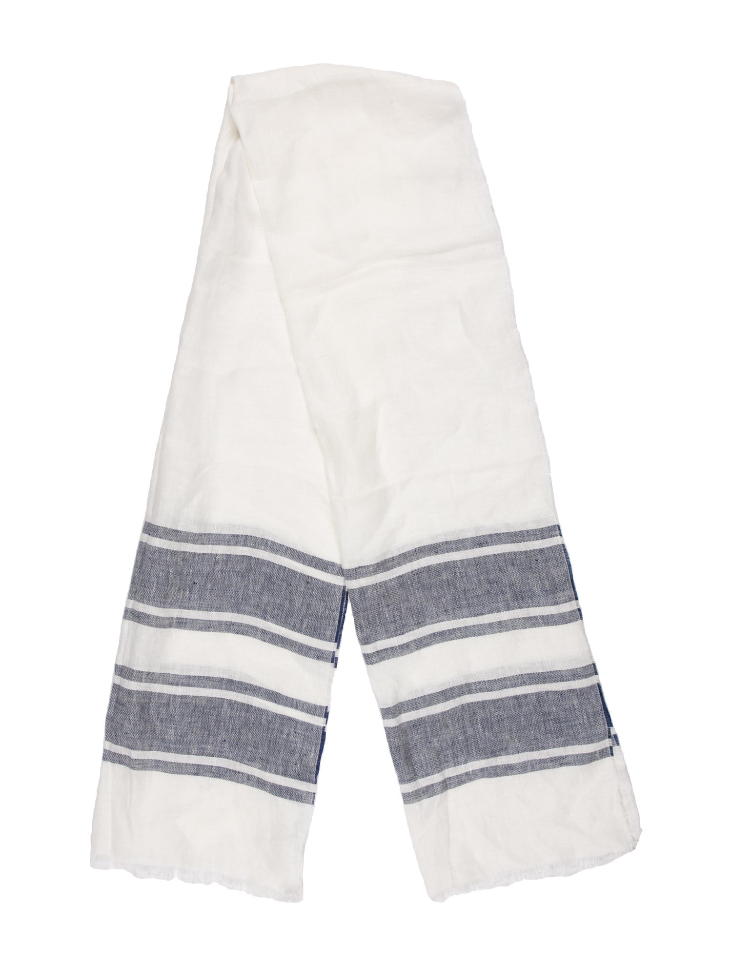 Brunello Cucinelli Striped Scarf