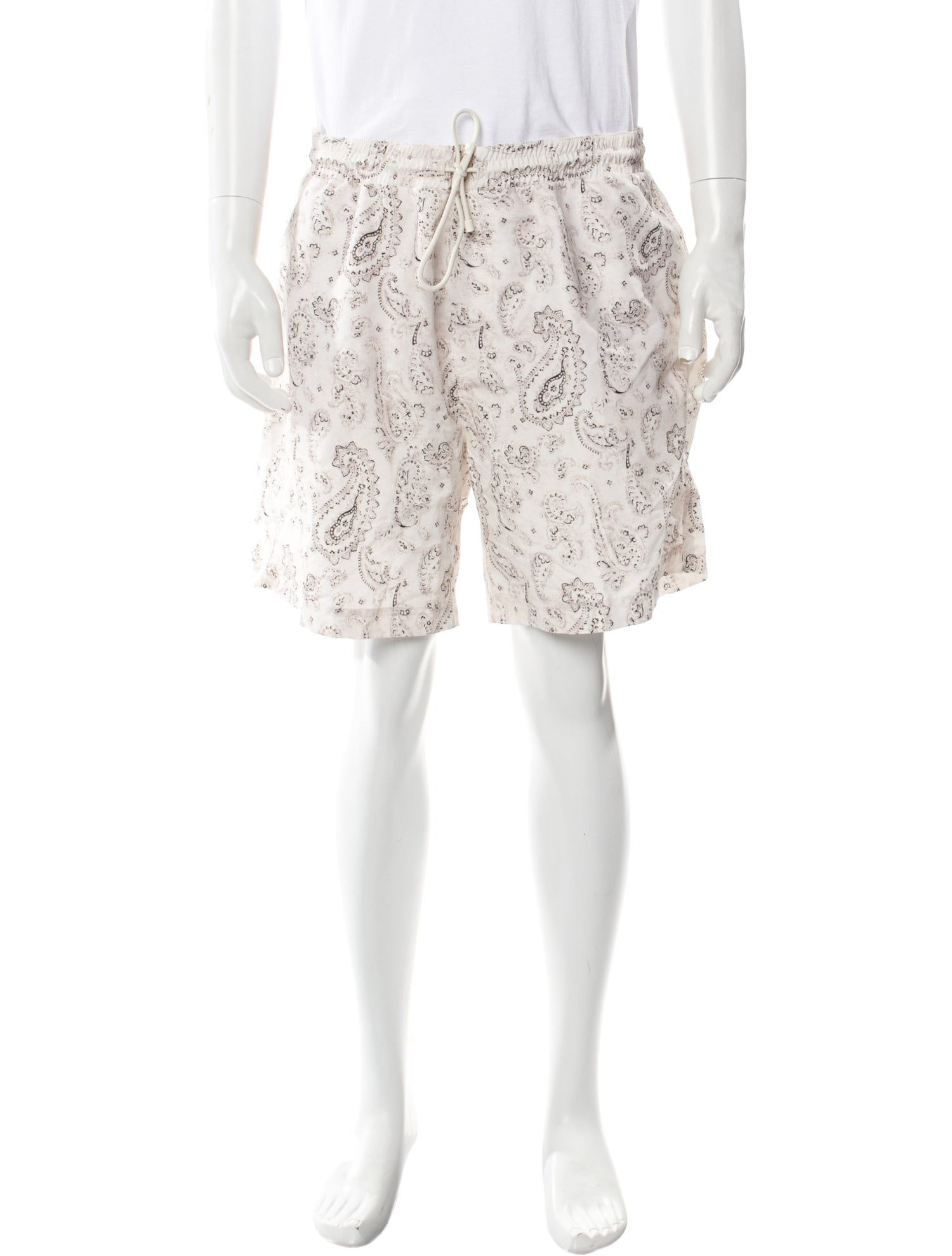 Brunello Cucinelli Paisley Print Swim Trunks