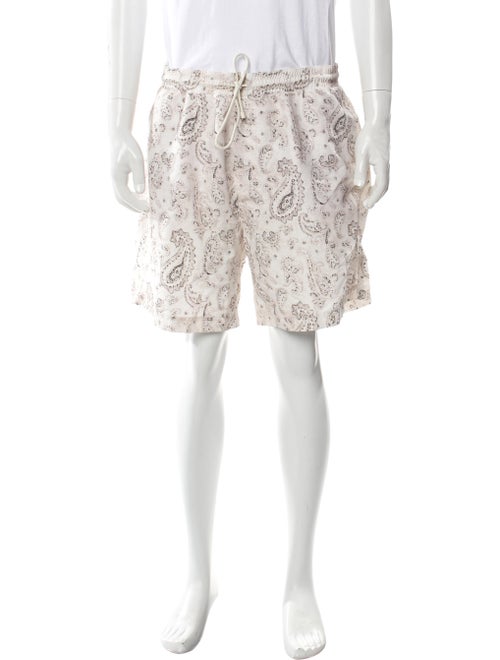 Brunello Cucinelli Paisley Print Swim Trunks