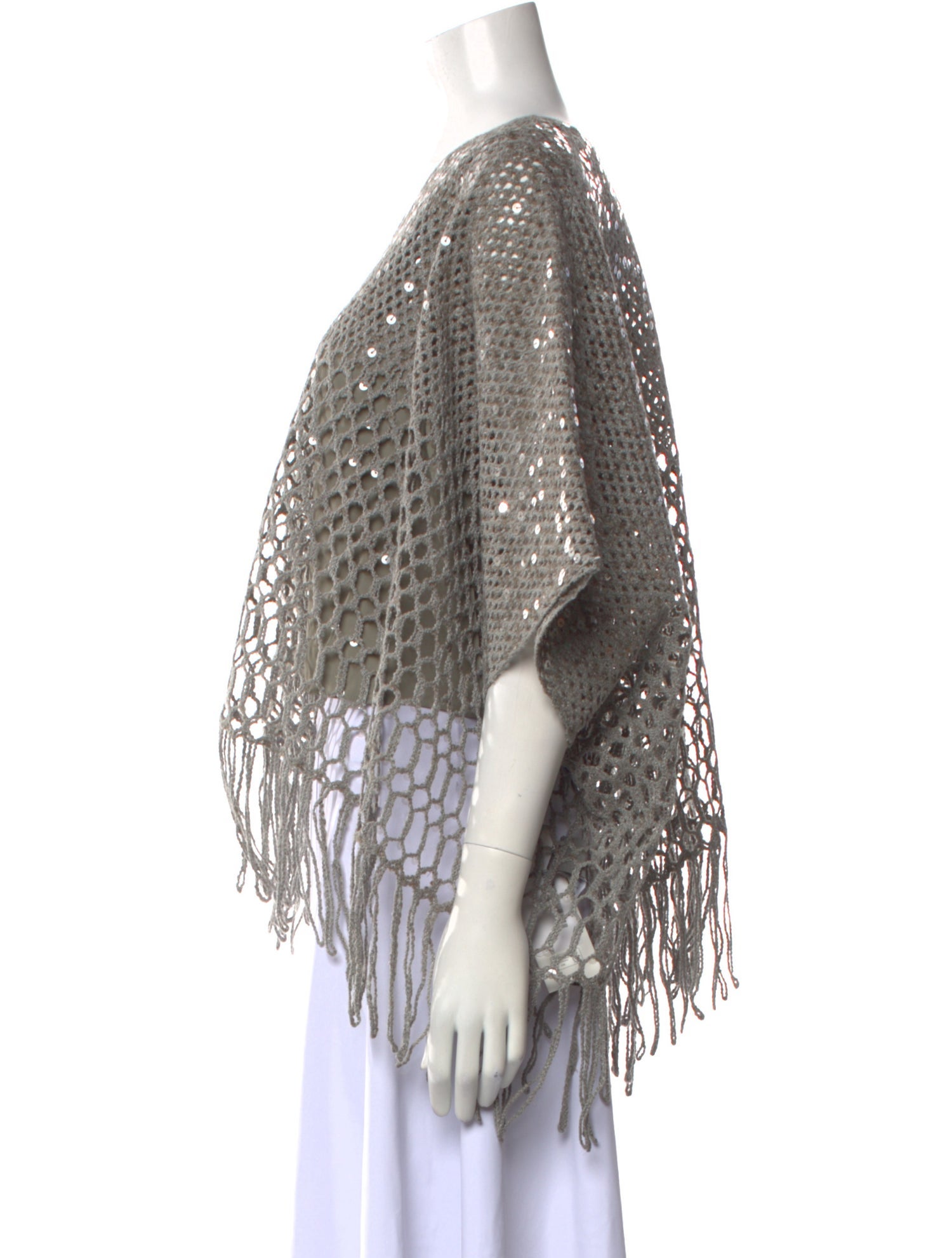 Brunello Cucinelli Silk V-Neck Sweater