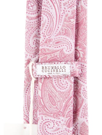 Brunello Cucinelli Silk Patterned Tie
