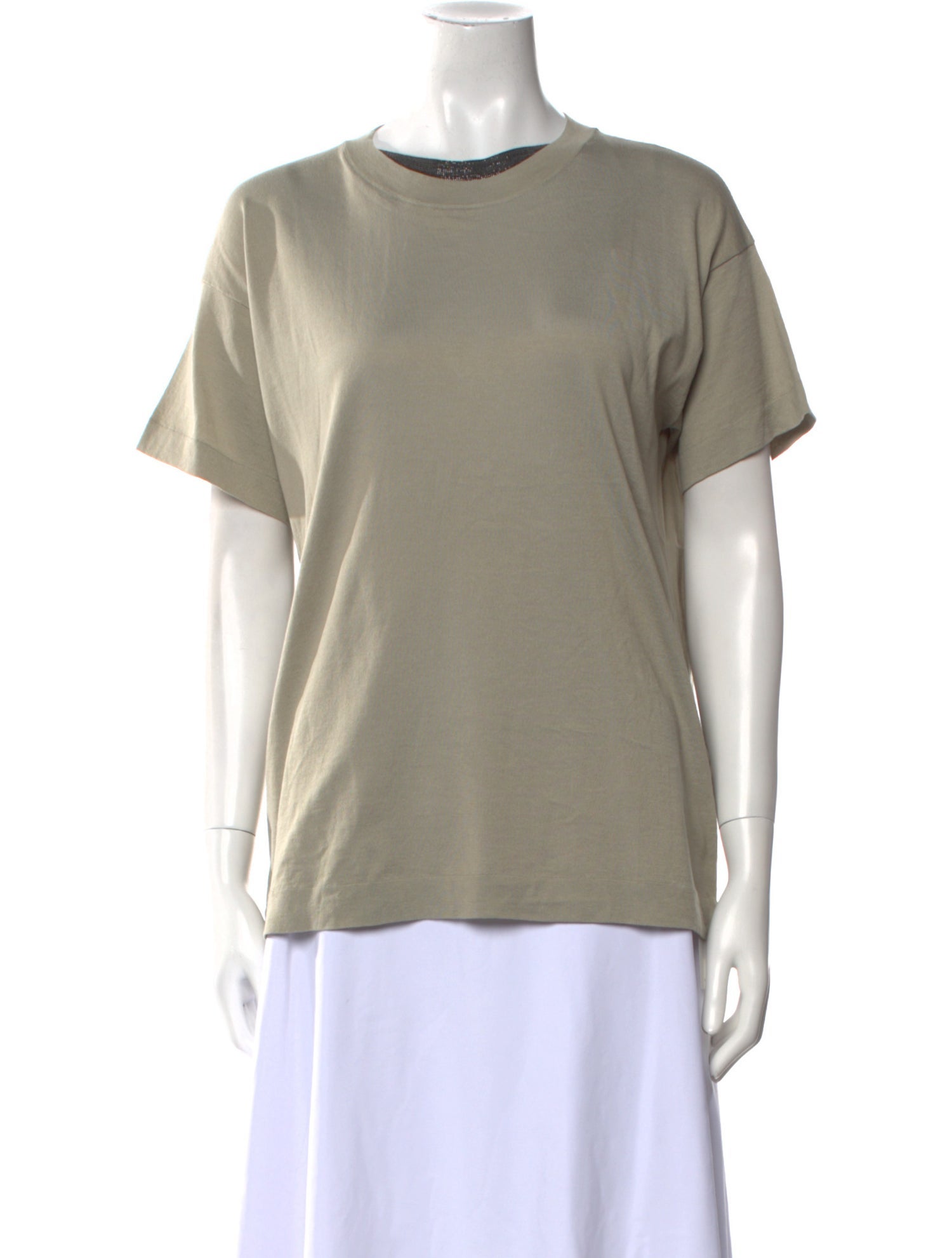 Brunello Cucinelli Crew Neck Short Sleeve T-Shirt