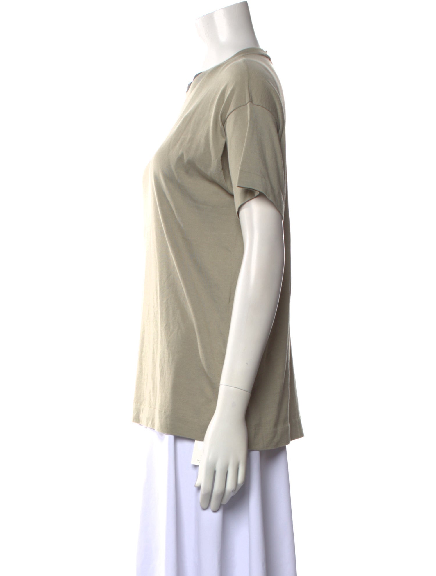 Brunello Cucinelli Crew Neck Short Sleeve T-Shirt