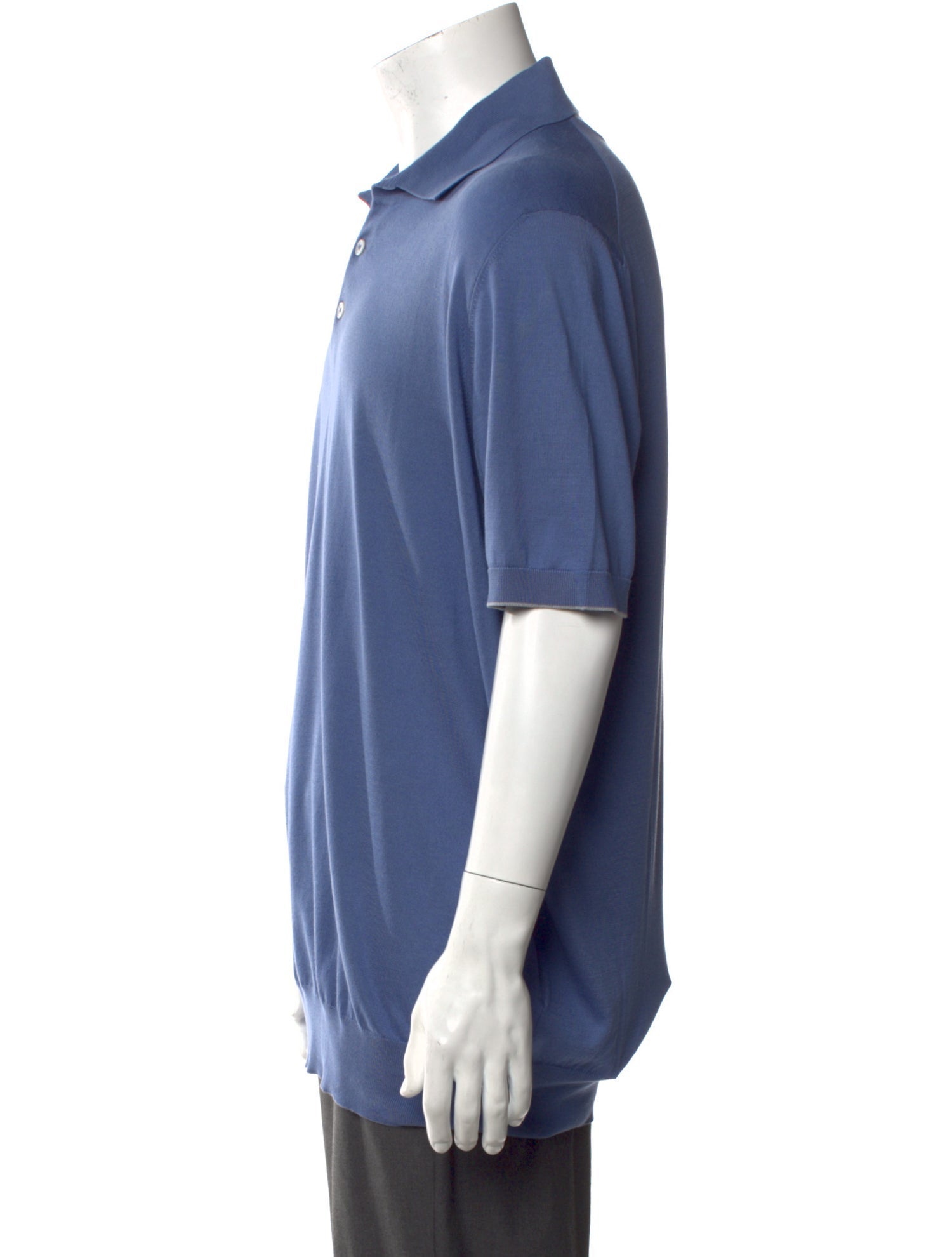 Brunello Cucinelli Collar Short Sleeve Polo Sweater