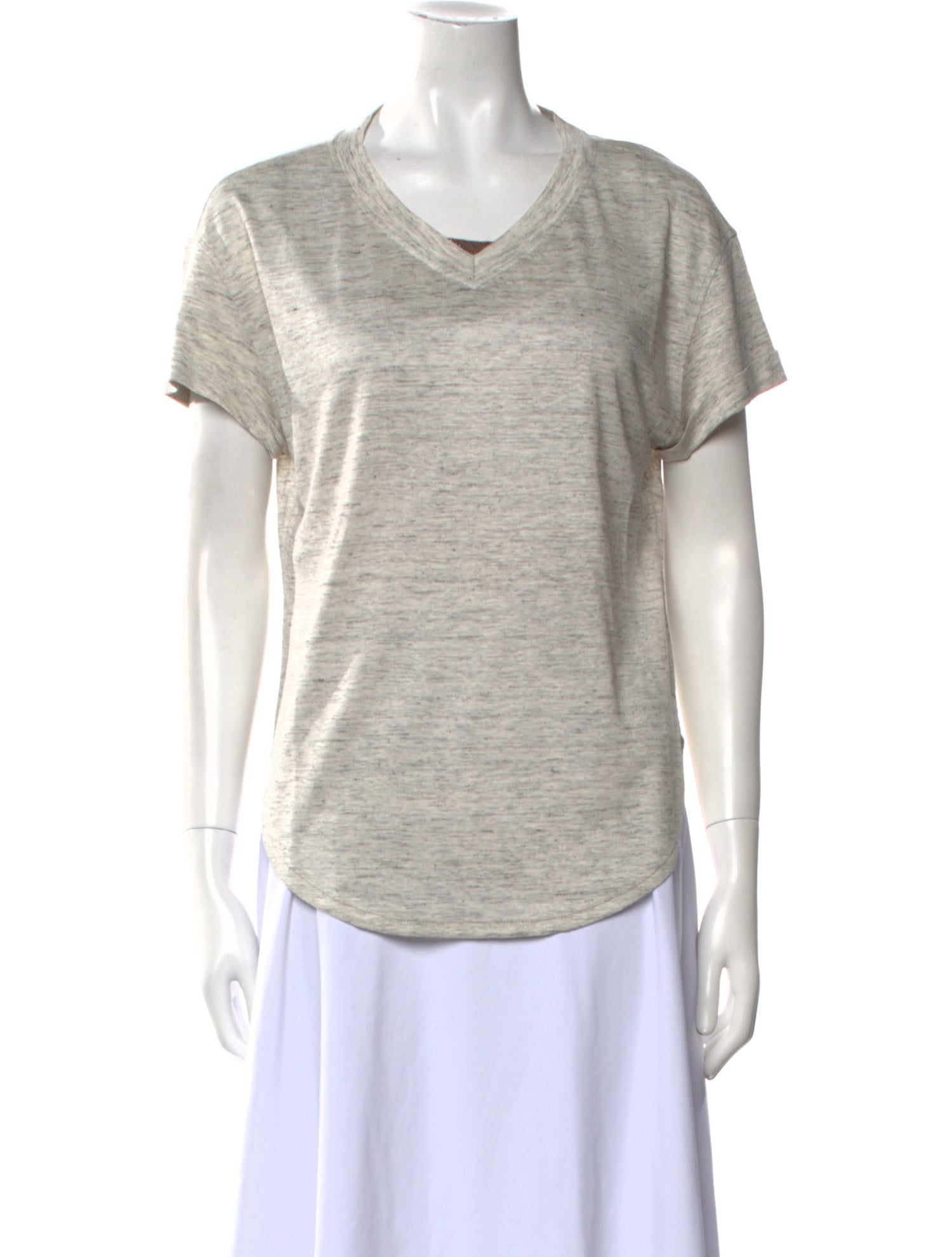 Brunello Cucinelli V-Neck Short Sleeve T-Shirt w/ Tags