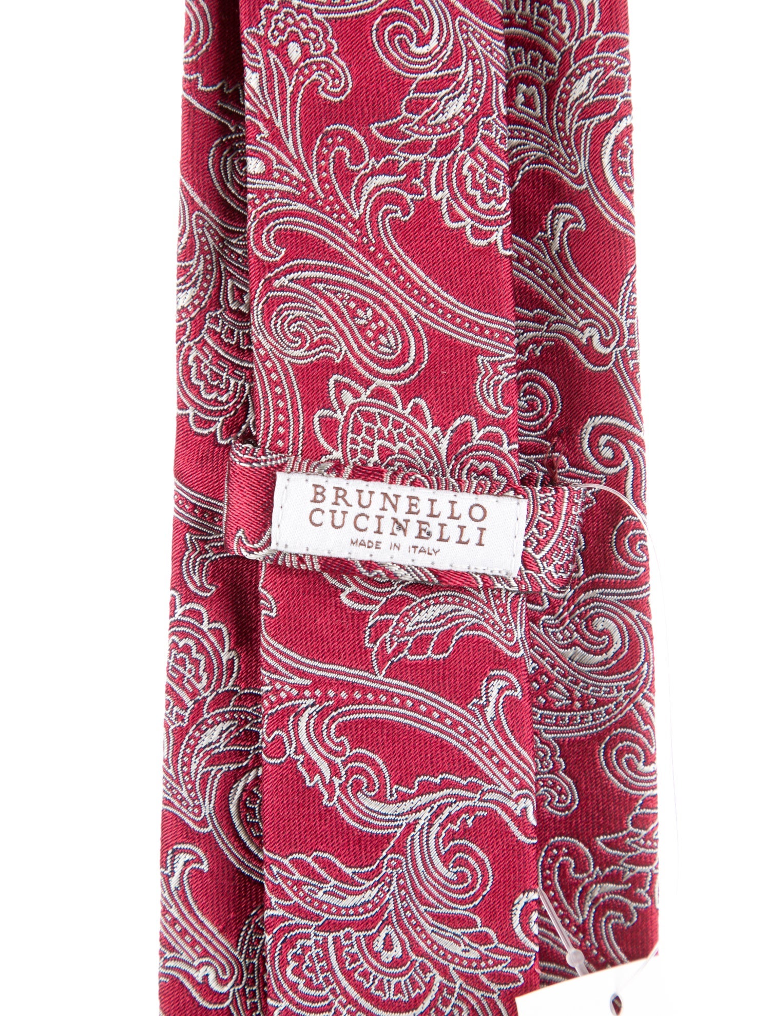 Brunello Cucinelli Silk Patterned Tie