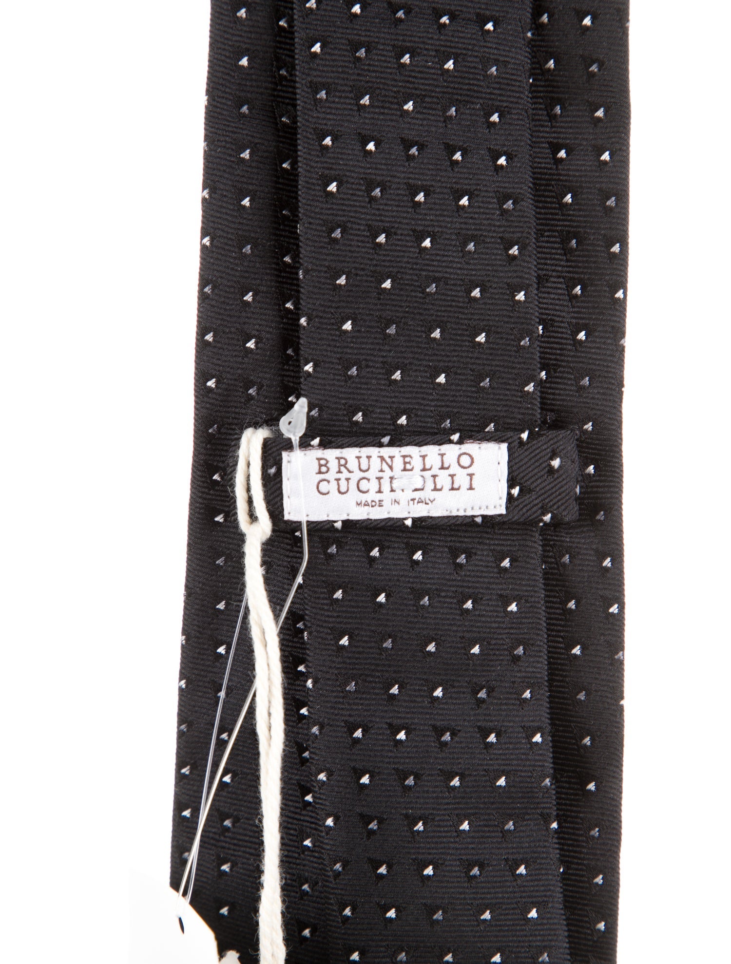 Brunello Cucinelli Silk Patterned Tie