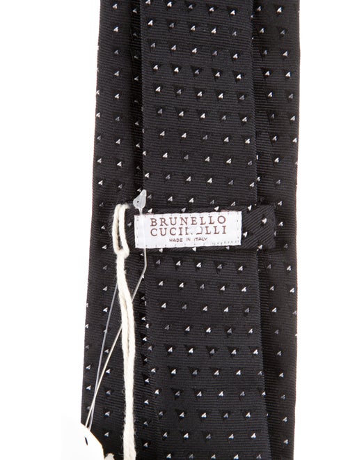 Brunello Cucinelli Silk Patterned Tie