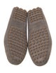 Brunello Cucinelli Suede Beaded Accents Loafers