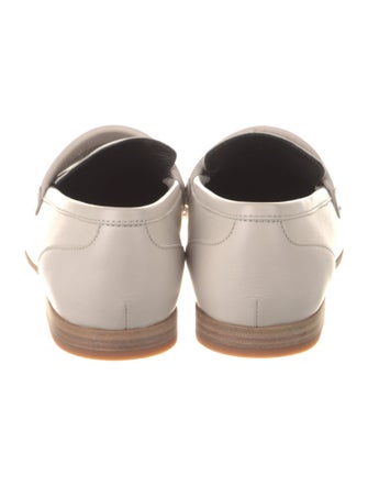 Brunello Cucinelli Leather Beaded Accents Flats