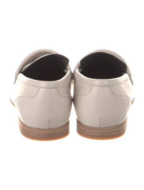 Brunello Cucinelli Leather Beaded Accents Flats