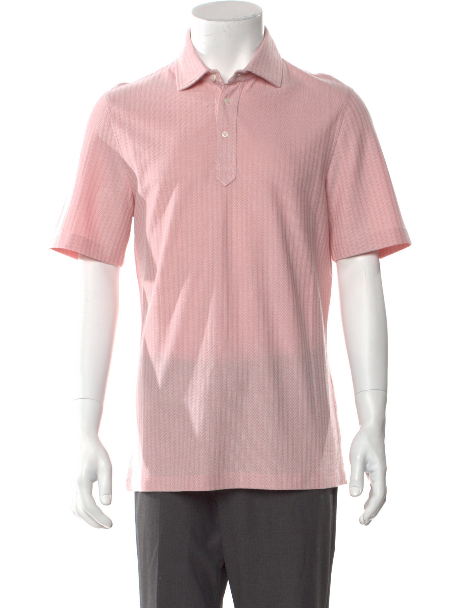 Brunello Cucinelli Crew Neck Short Sleeve Polo Shirt