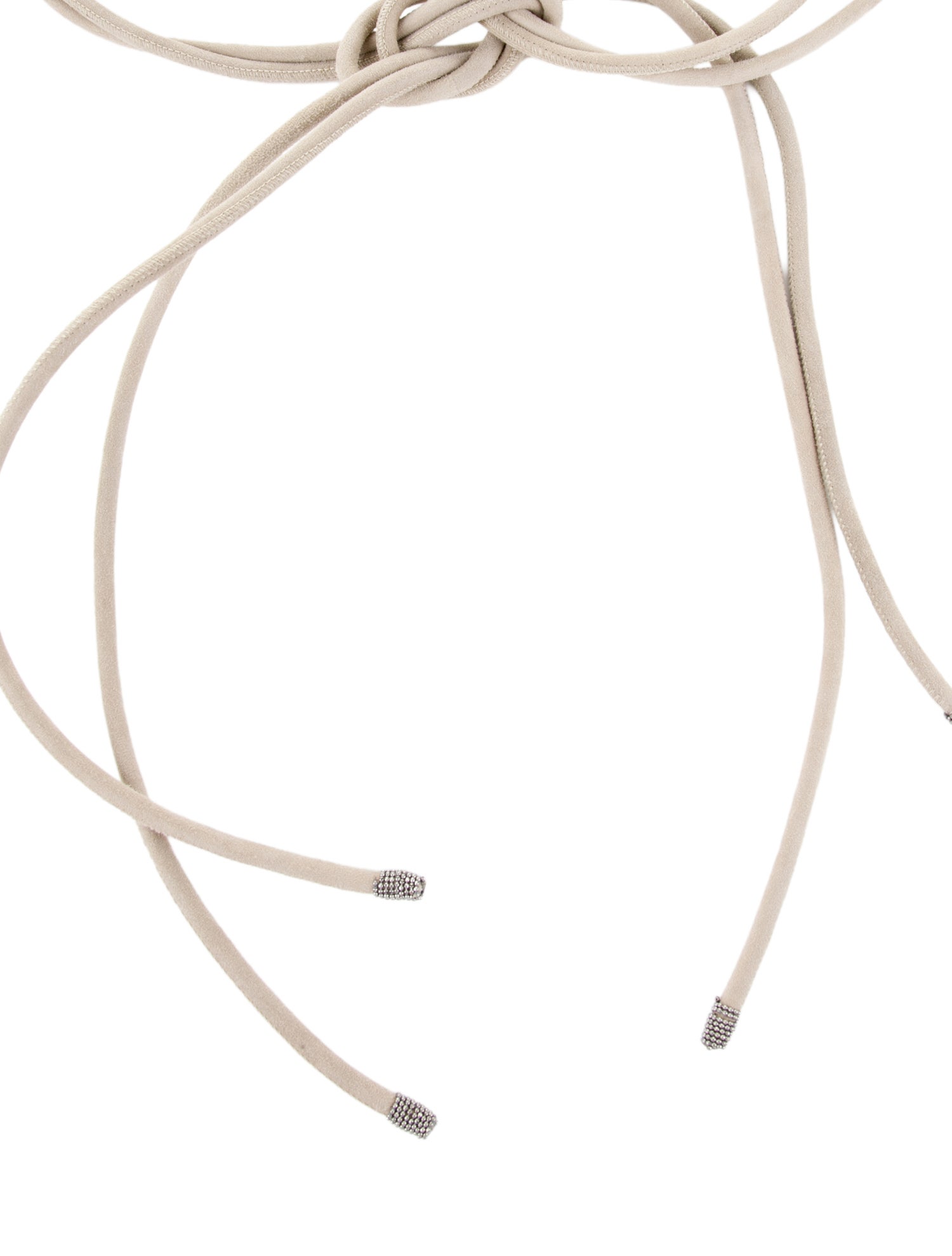 Brunello Cucinelli Skinny Suede Waist Belt