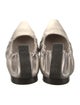 Brunello Cucinelli Leather Beaded Accents Ballet Flats