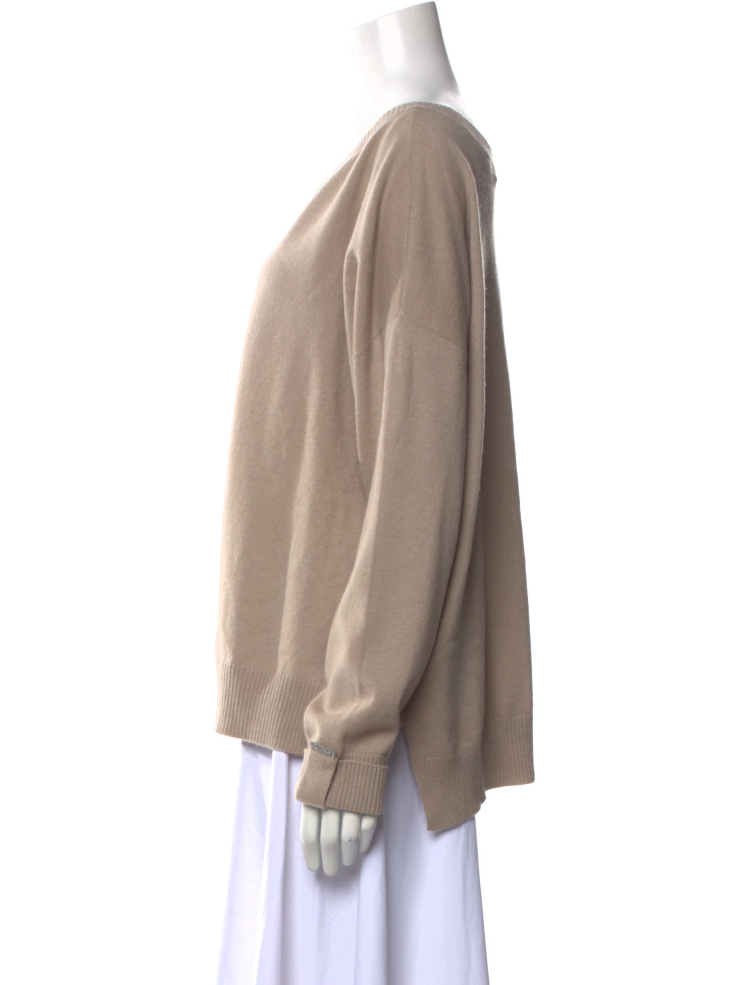 Brunello Cucinelli Cashmere V-Neck Sweater