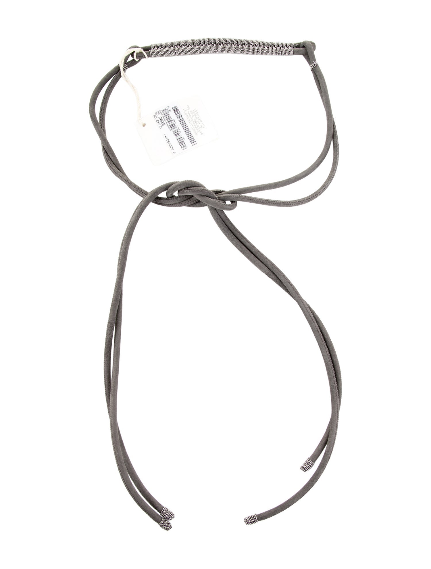 Brunello Cucinelli Skinny Suede Waist Belt