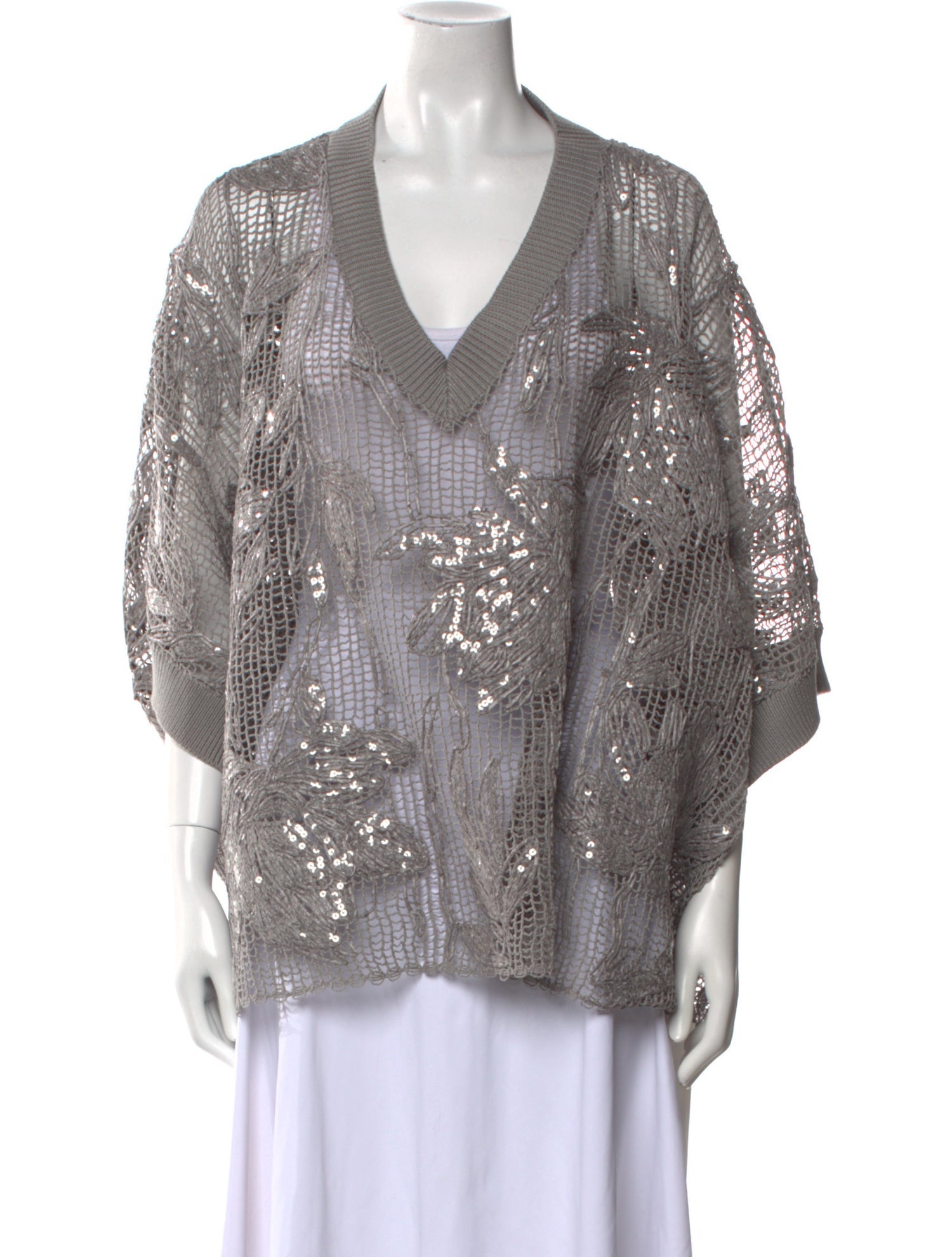 Brunello Cucinelli V-Neck Sweater