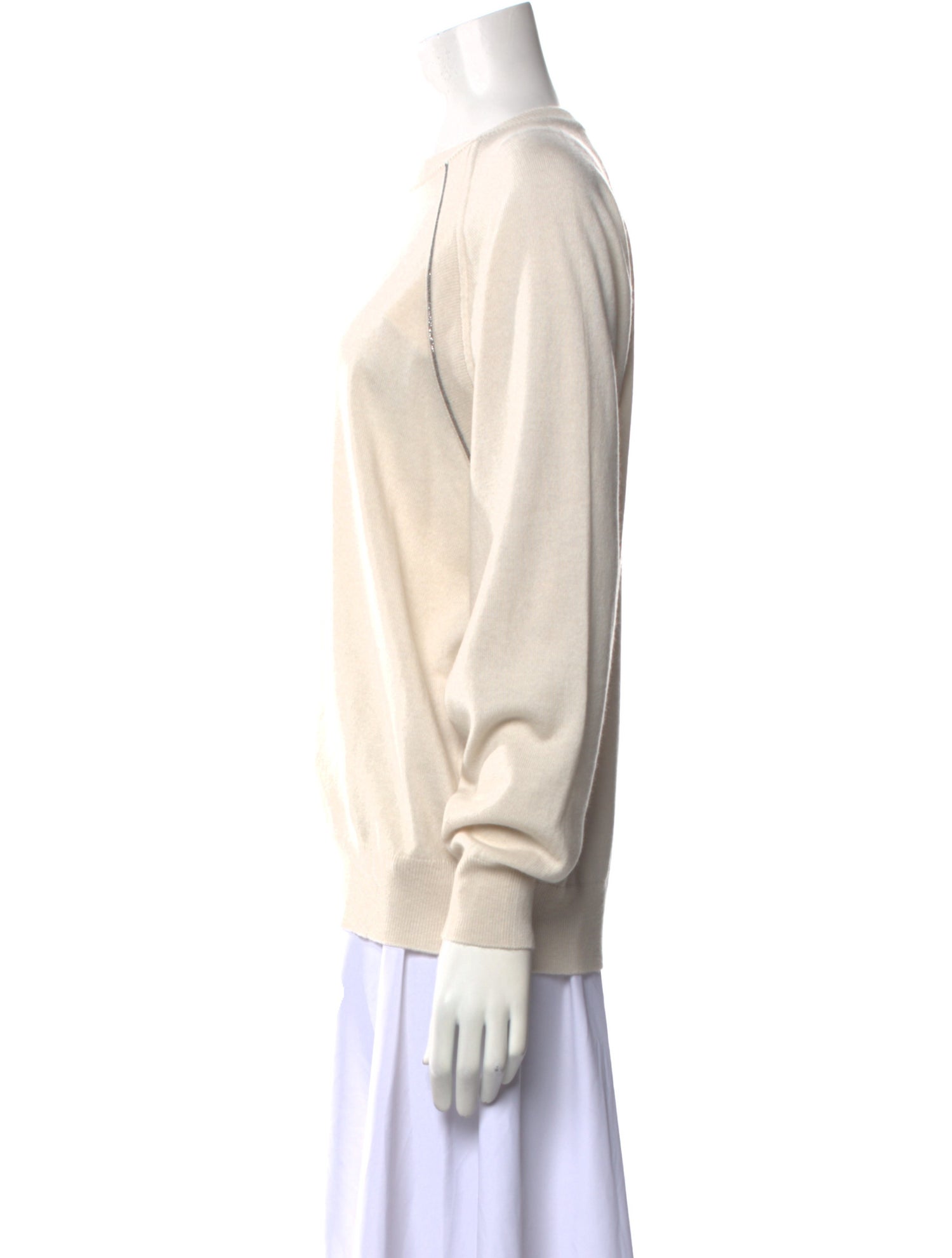 Brunello Cucinelli Cashmere Scoop Neck Sweater