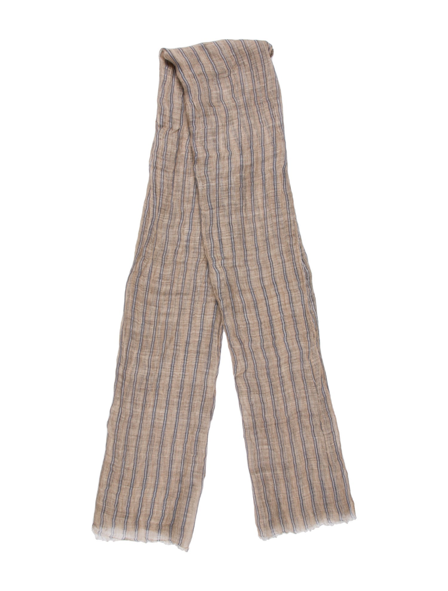 Brunello Cucinelli Striped Scarf
