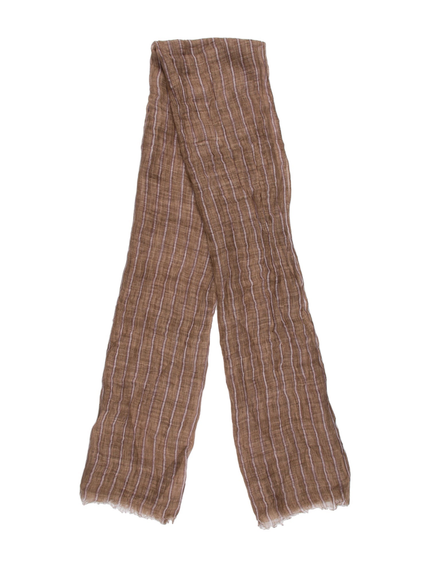 Brunello Cucinelli Striped Scarf