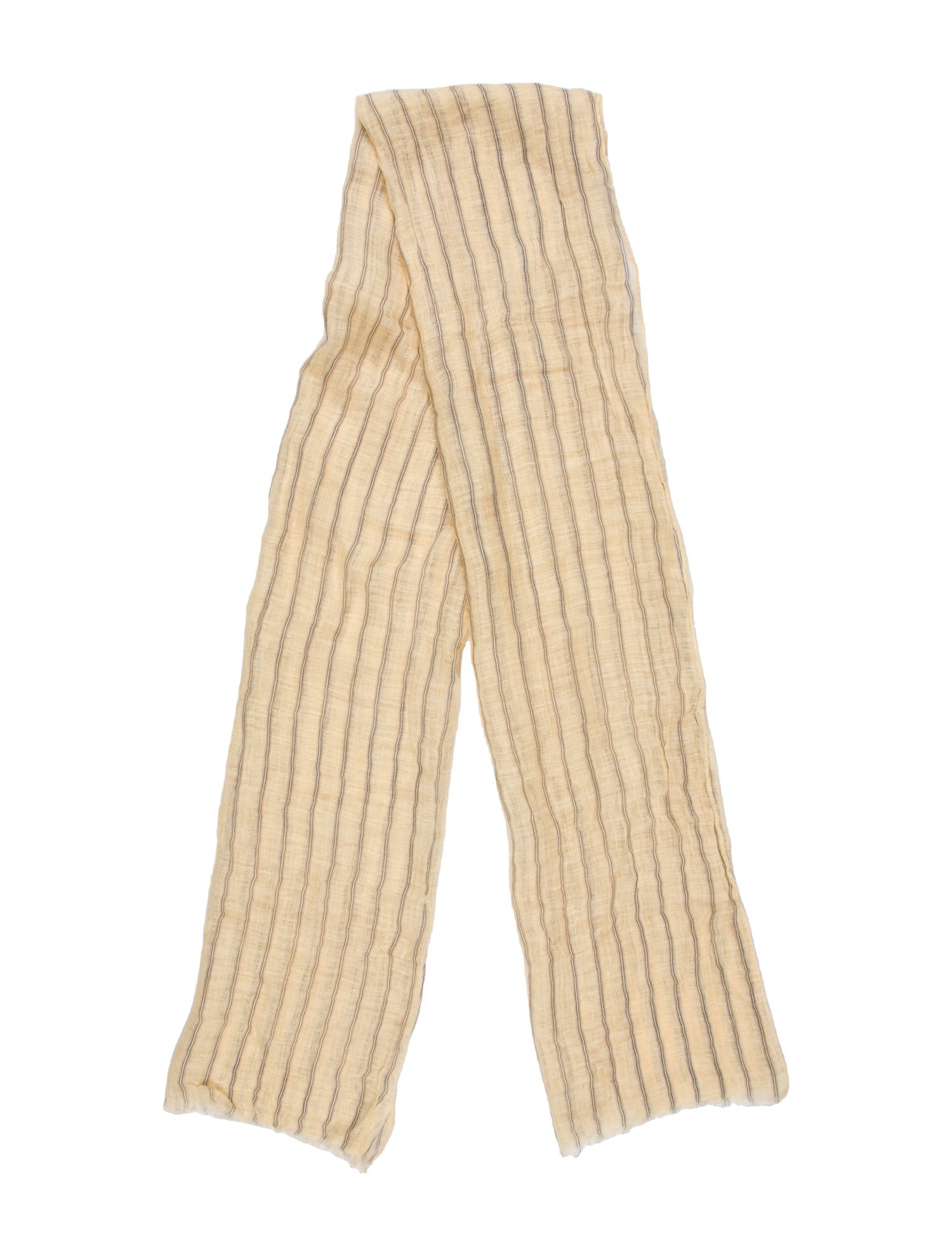Brunello Cucinelli Striped Scarf