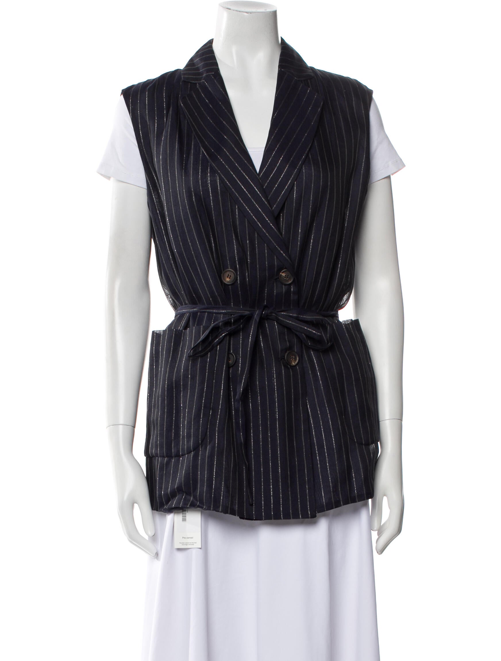 Brunello Cucinelli Striped Vest