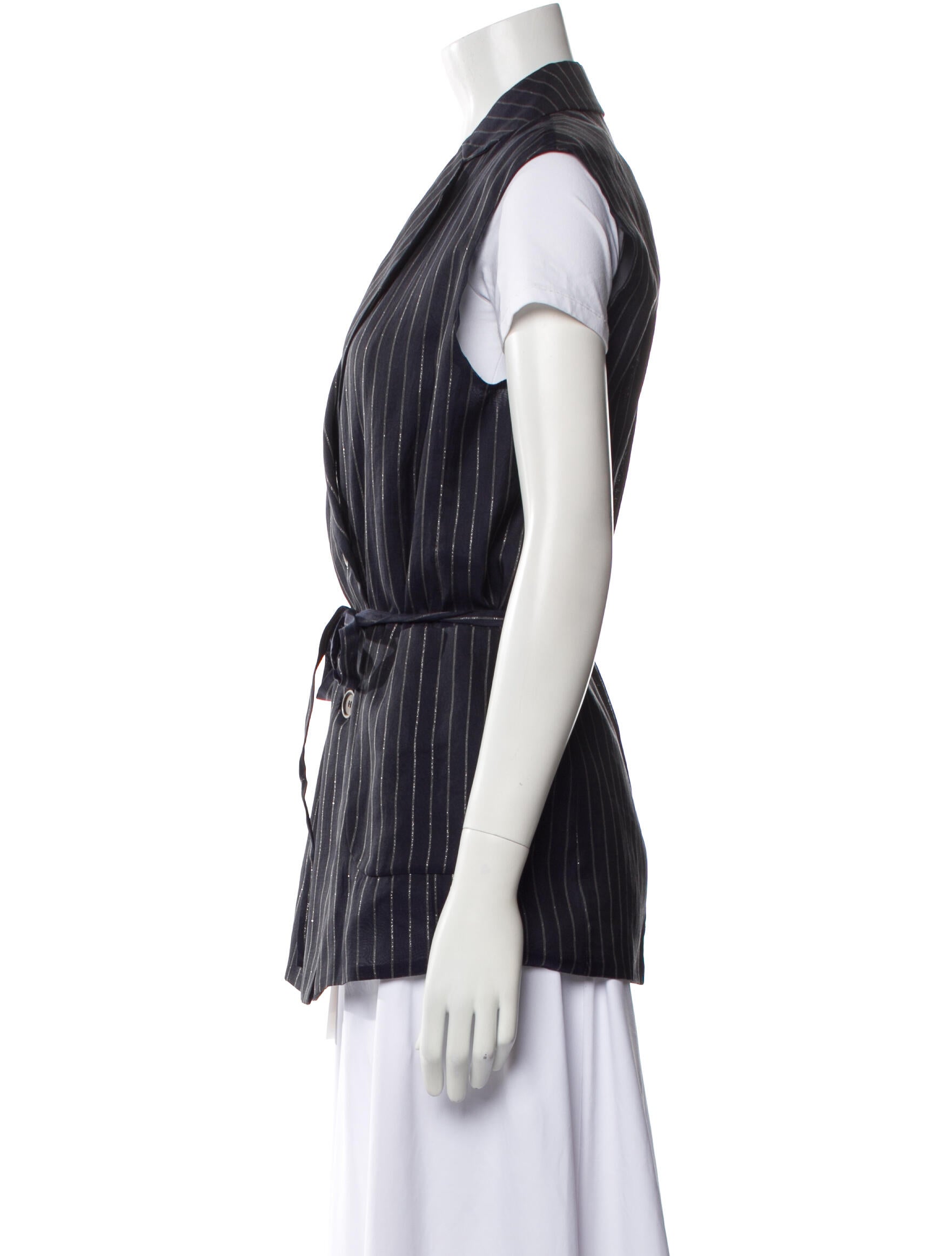 Brunello Cucinelli Striped Vest