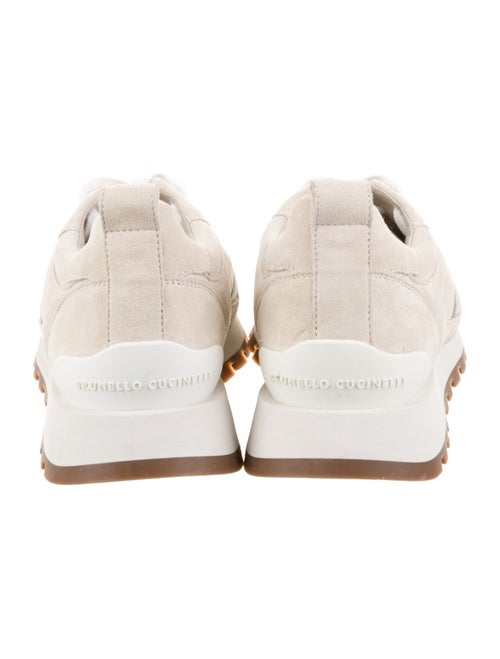 Brunello Cucinelli Monili Suede Gladiator Sandals