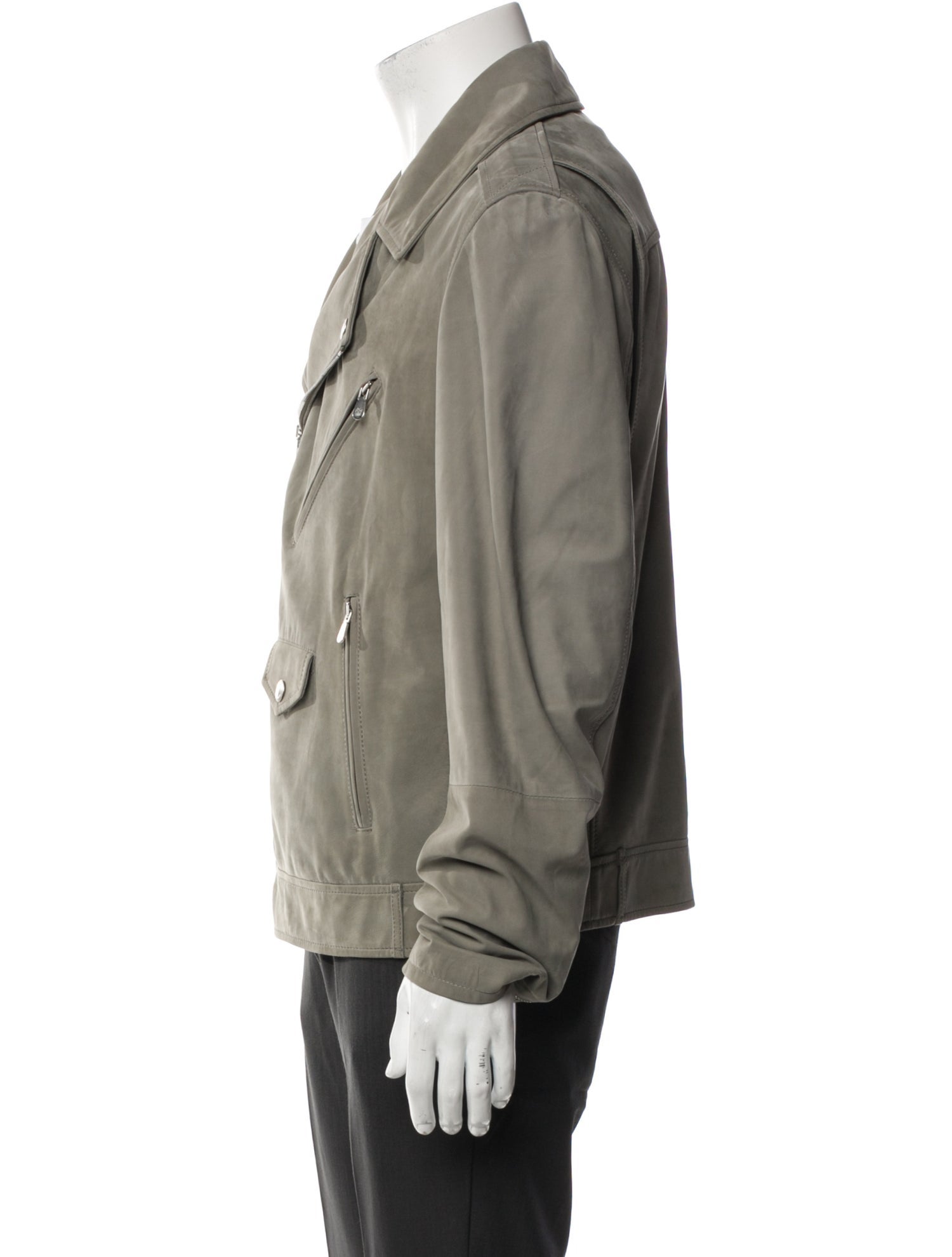 Brunello Cucinelli Leather Moto Jacket