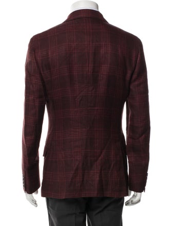 Brunello Cucinelli Plaid Print Blazer