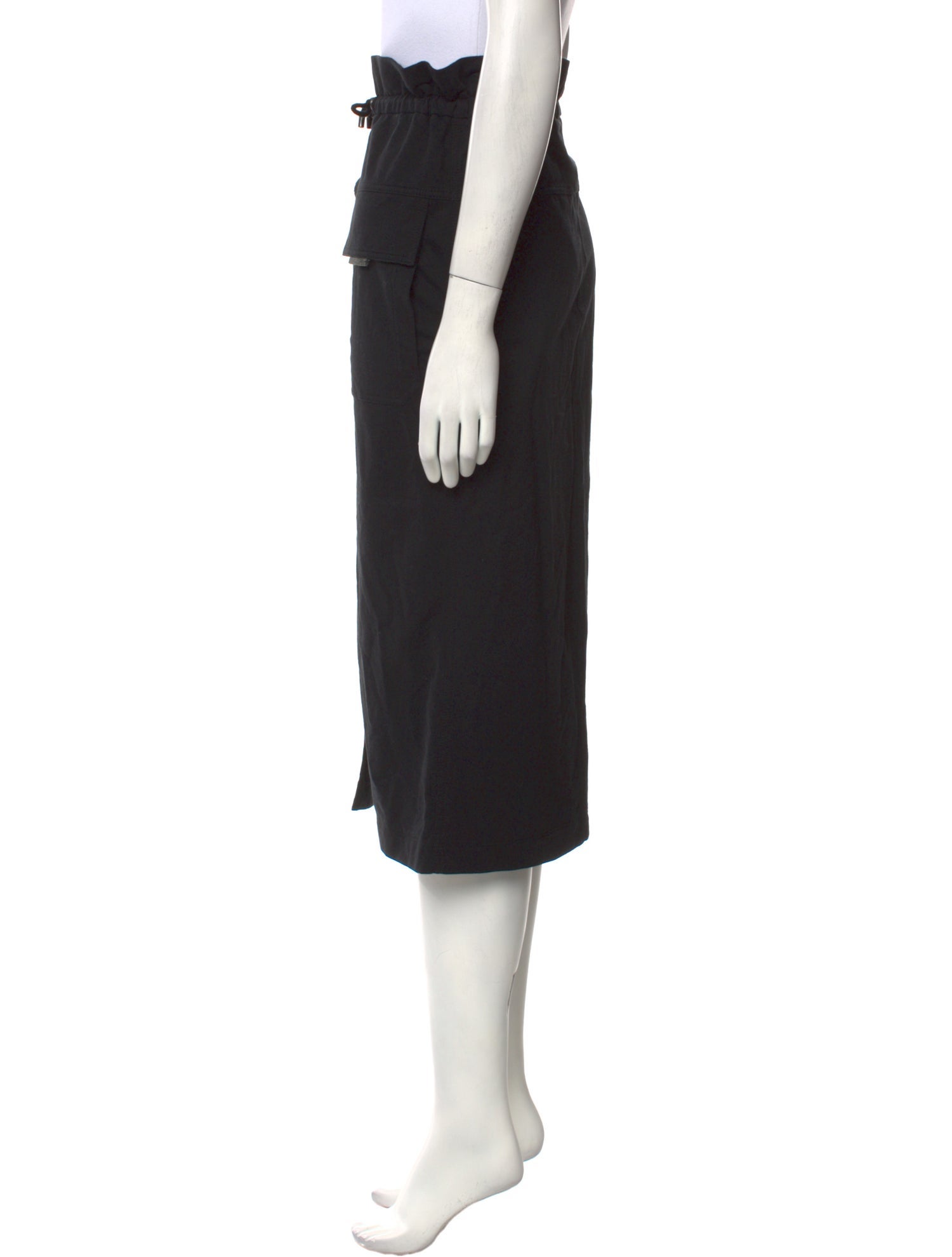 Brunello Cucinelli Beaded Accents Midi Length Skirt