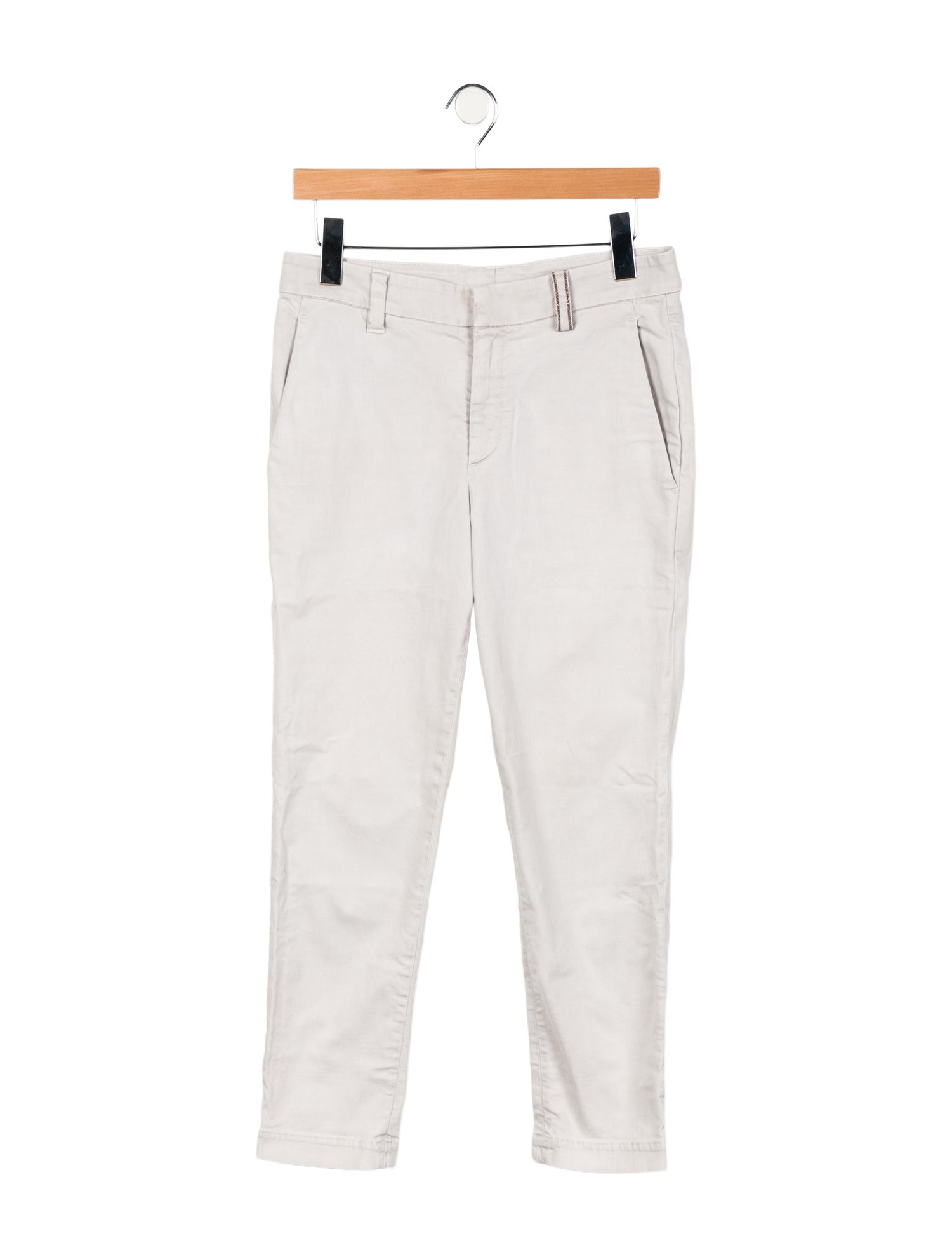 Brunello Cucinelli Mid-Rise Straight Leg Jeans