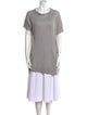 Brunello Cucinelli Linen Scoop Neck Sweater