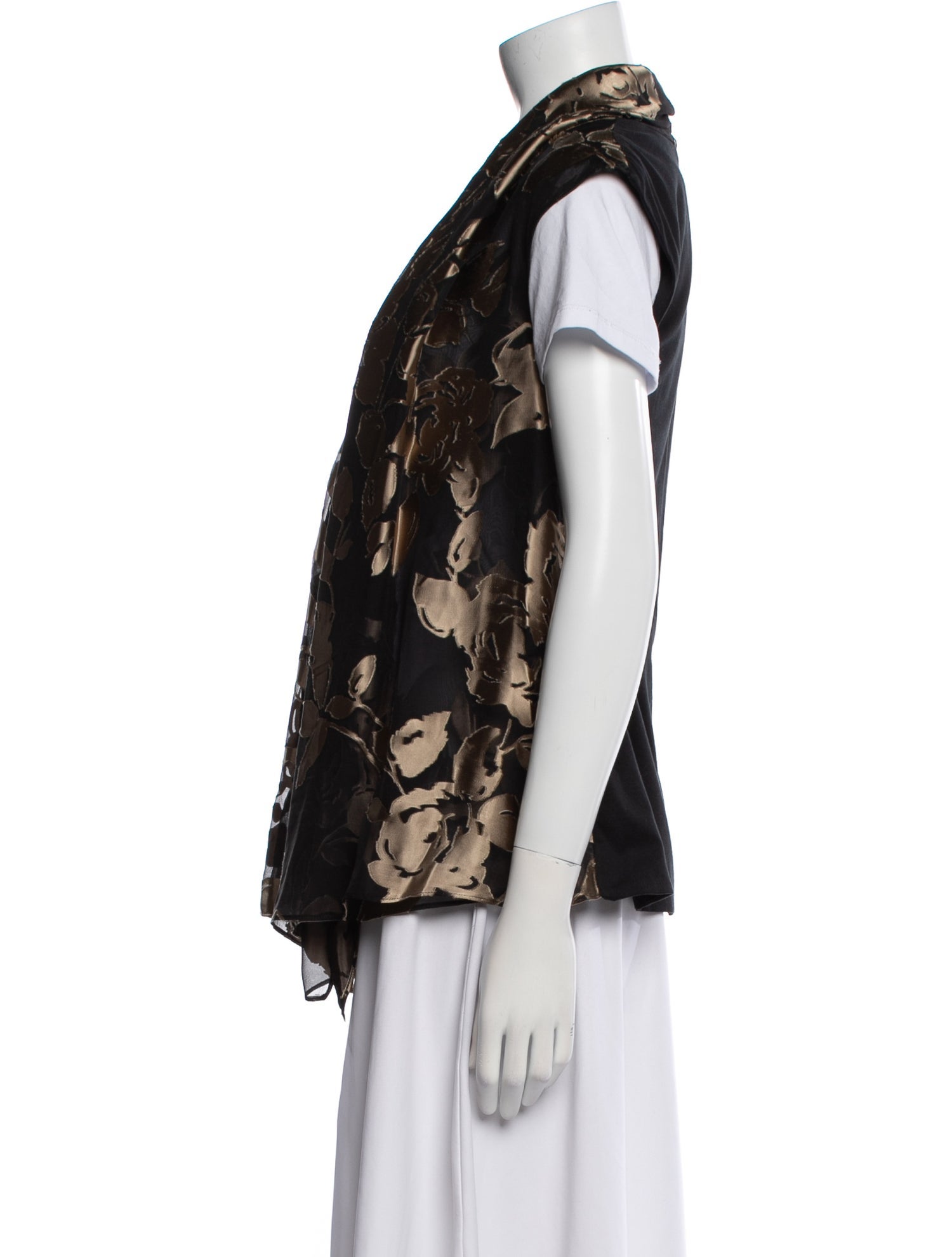 Brunello Cucinelli Floral Print Vest