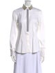 Brunello Cucinelli Long Sleeve Button-Up Top
