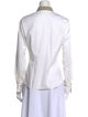 Brunello Cucinelli Long Sleeve Button-Up Top
