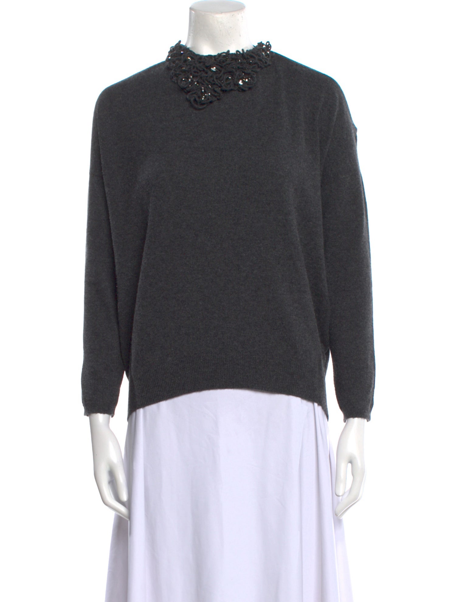 Brunello Cucinelli Cashmere Mock Neck Sweater