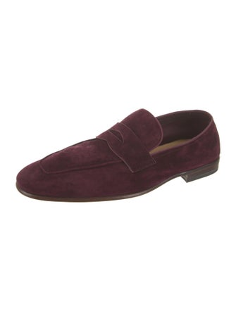 Brunello Cucinelli Suede Dress Loafers