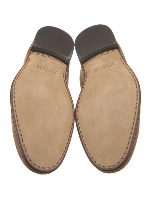 Brunello Cucinelli Suede Dress Loafers