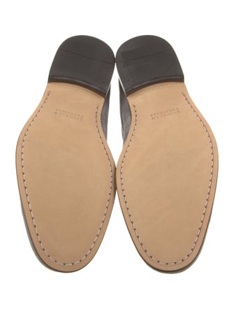 Brunello Cucinelli Suede Dress Loafers