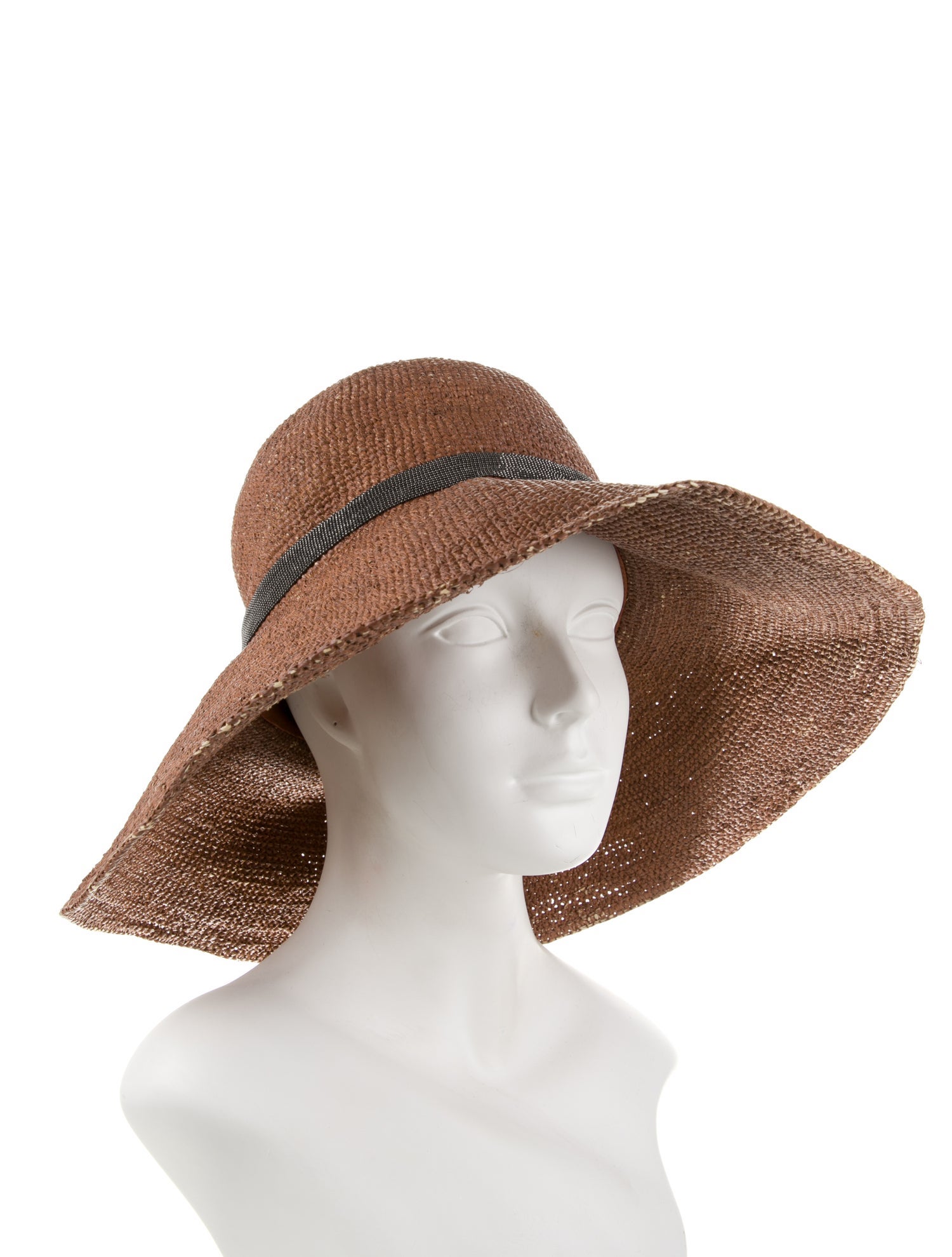 Brunello Cucinelli Cowboy Raffia Hat
