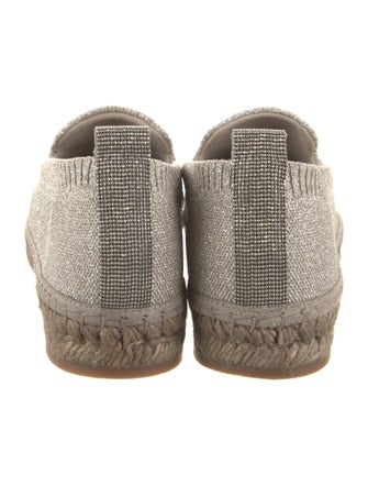 Brunello Cucinelli Glitter Accents Espadrilles