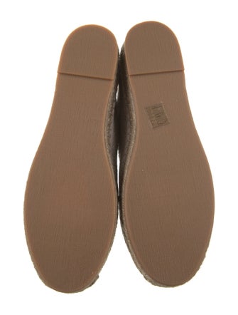Brunello Cucinelli Glitter Accents Espadrilles