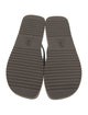 Brunello Cucinelli Monili Rubber Flip Flops