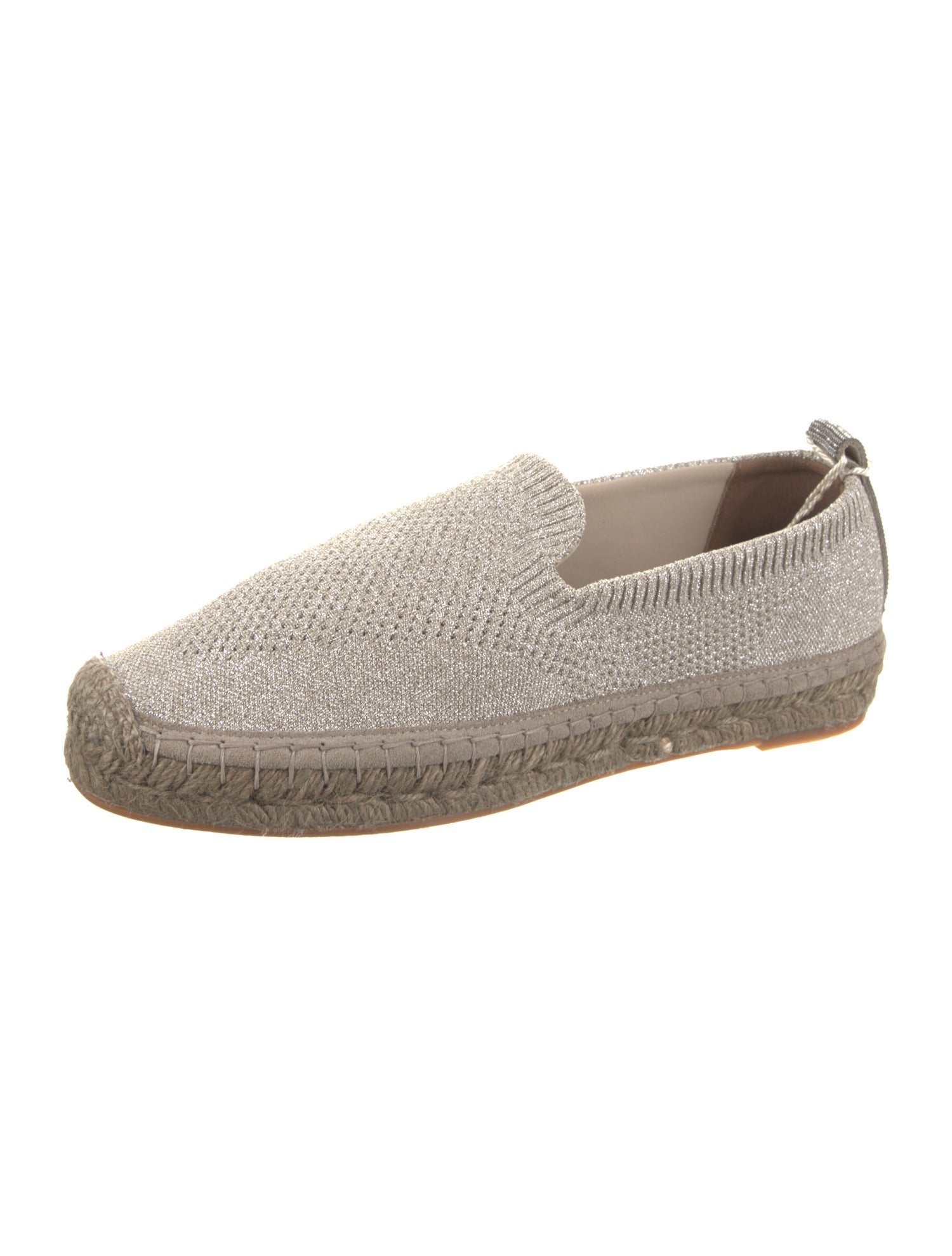 Brunello Cucinelli Monili Glitter Accents Espadrilles