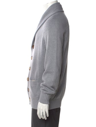 Brunello Cucinelli Collar Long Sleeve Cardigan