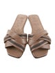 Brunello Cucinelli Monili Leather Sandals
