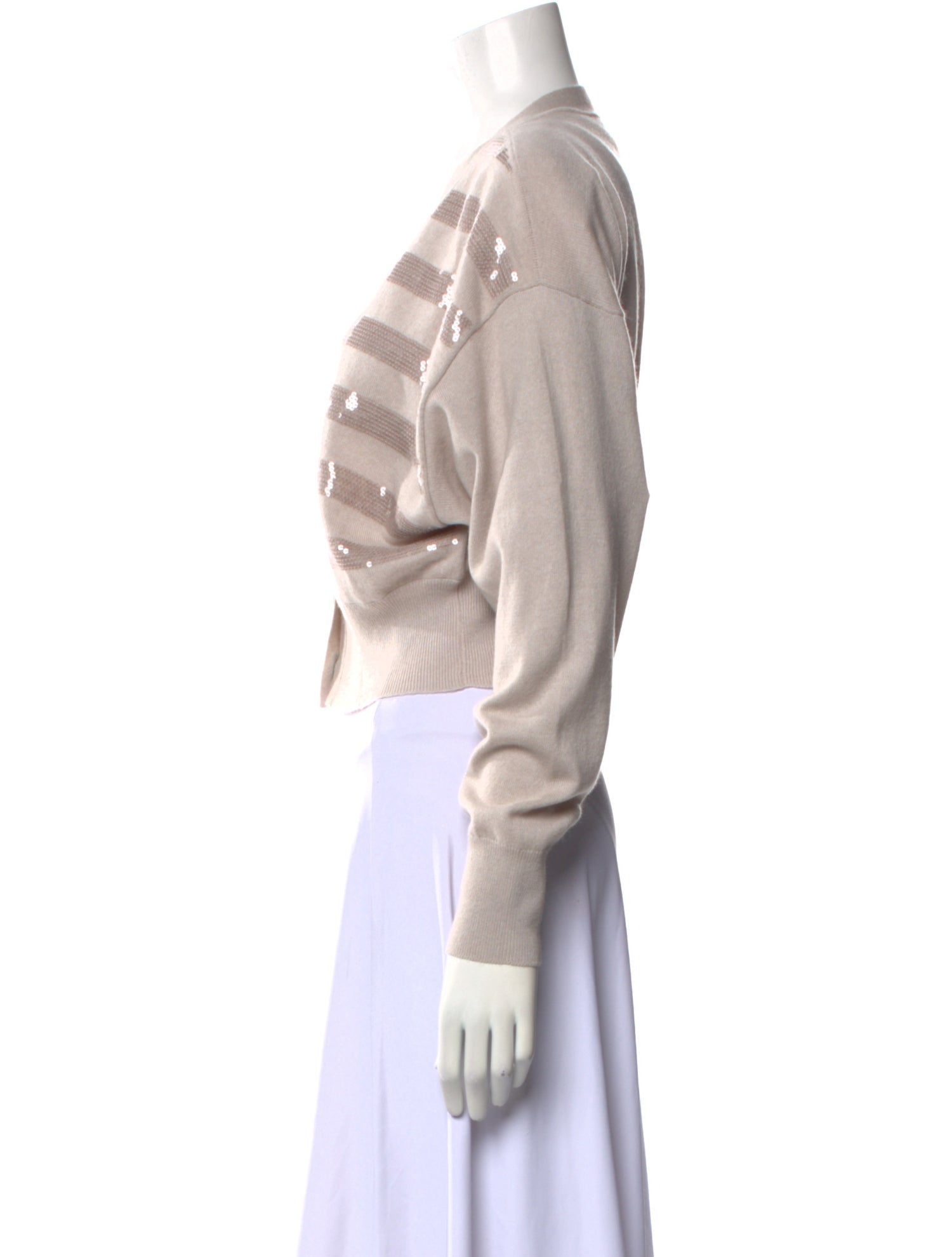 Brunello Cucinelli Cashmere Striped Sweater w/ Tags