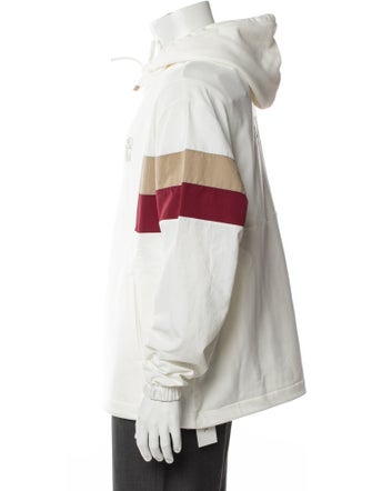 Brunello Cucinelli Graphic Print Crew Neck Hoodie