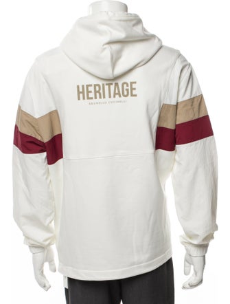 Brunello Cucinelli Graphic Print Crew Neck Hoodie